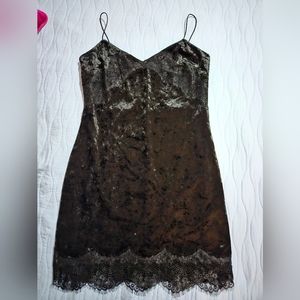 Guess Crushed Velvet Dress